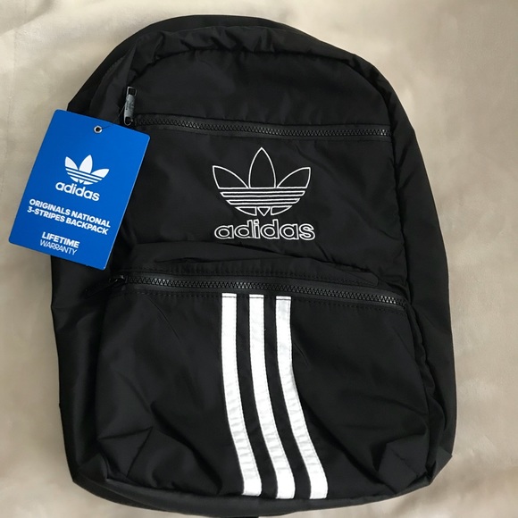 Adidas Original National 3 Stripes Backpack